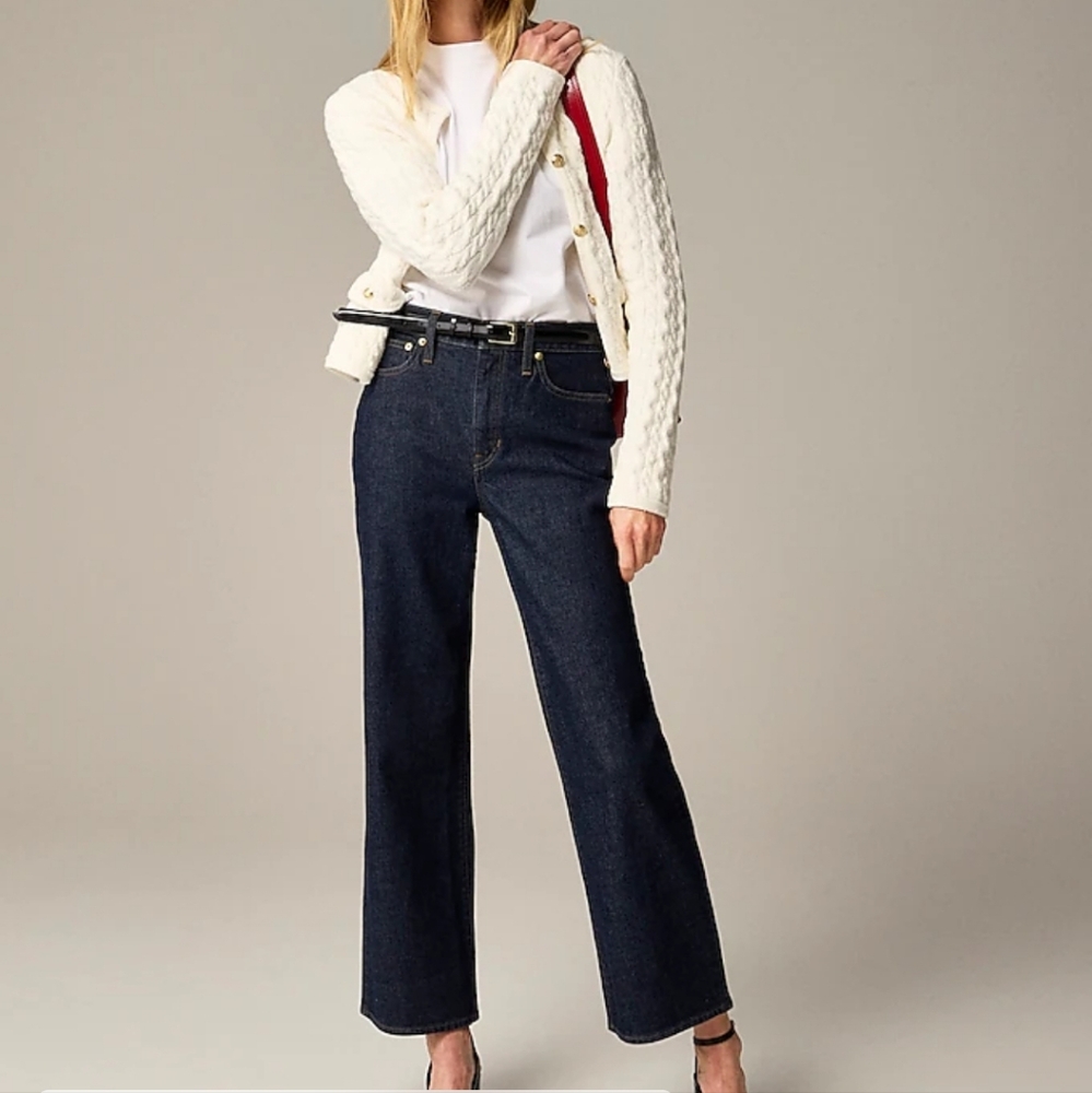 J Crew Slim-wide cropped jean Size 28 X 26 CC580